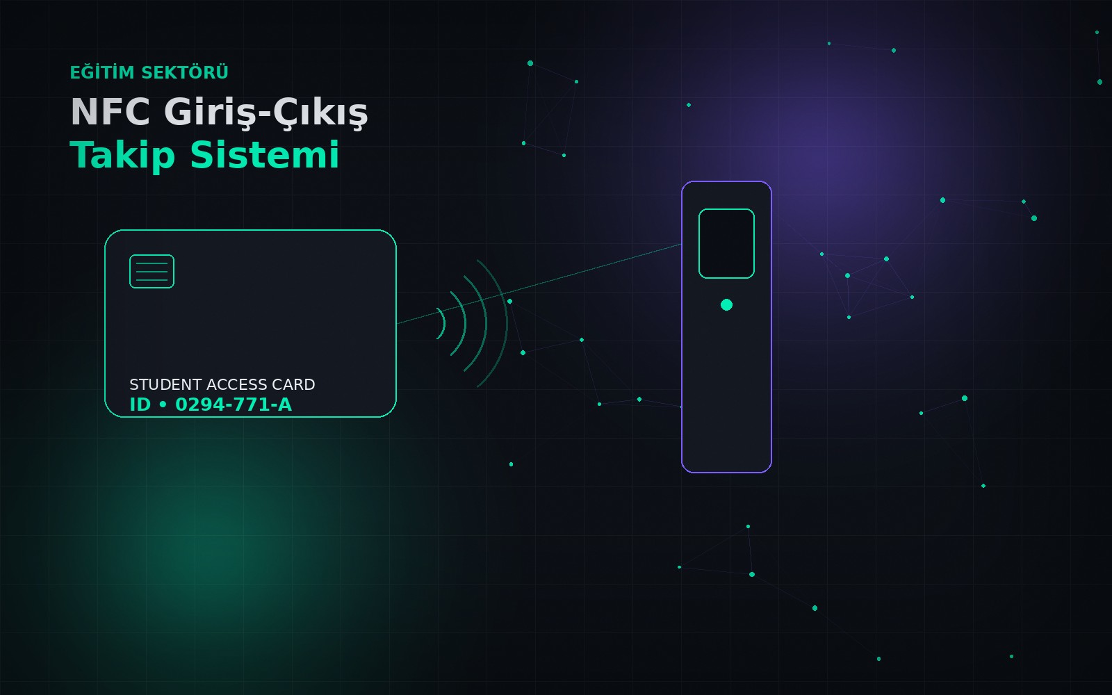 NFC Tabanlı Okul Giriş-Çıkış Takip Sistemi - Eğitim Sektörü projesi ekran görüntüsü